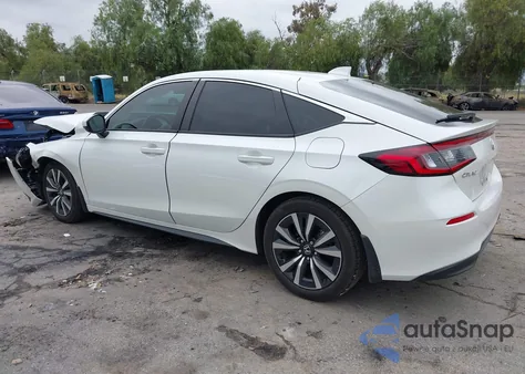 2024 Honda Civic Ex-L z USA, uszkodzony, nr VIN 19XFL1H73RE003908